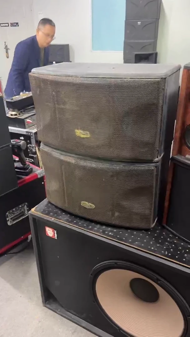 不包邮 10寸卡包音响  KTV音箱一对   运费到付