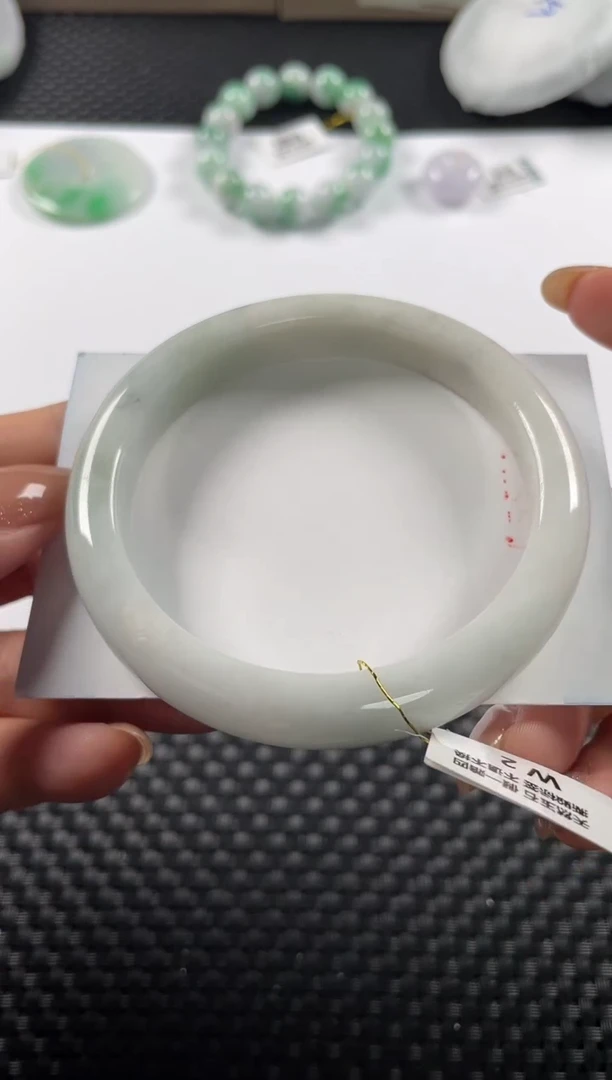 未镶嵌手镯翡翠基地发货H4361 61+