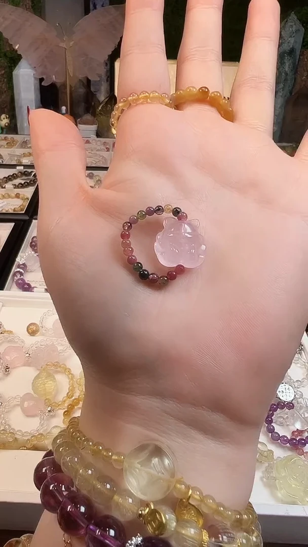 【闪购商品】水晶戒指未镶嵌16a TGS原创设计 T164