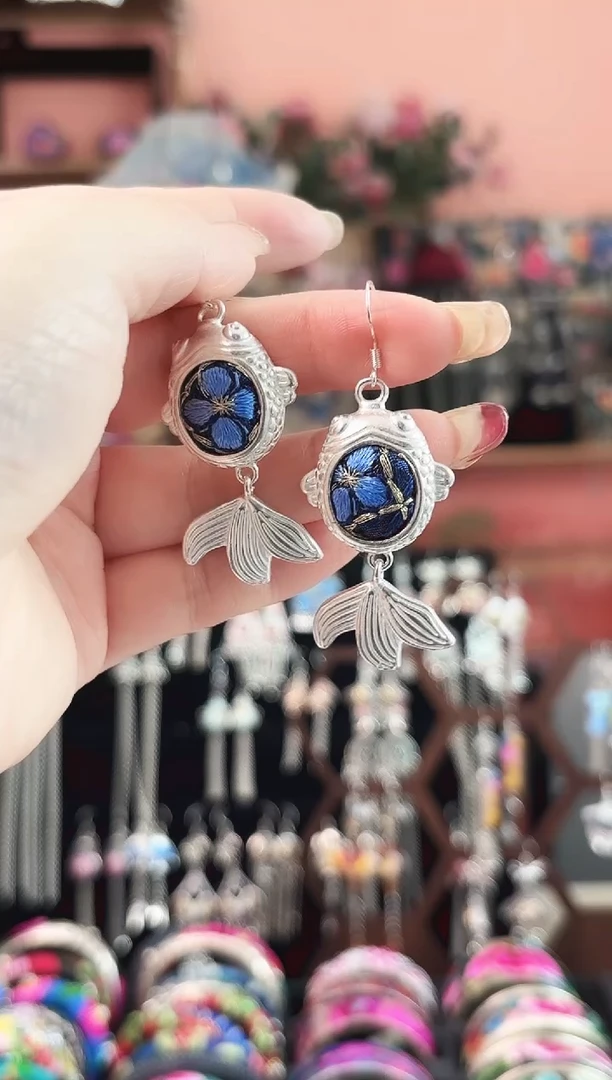 艺枝独绣手工饰品34