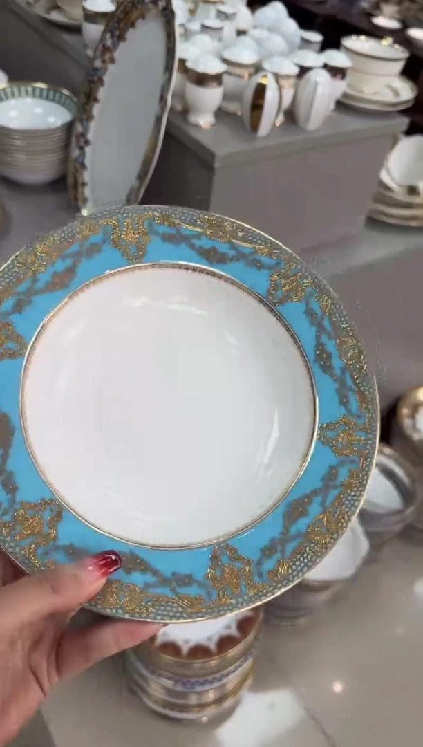 【闪购商品】瓷片8.5英寸草帽盘福利款