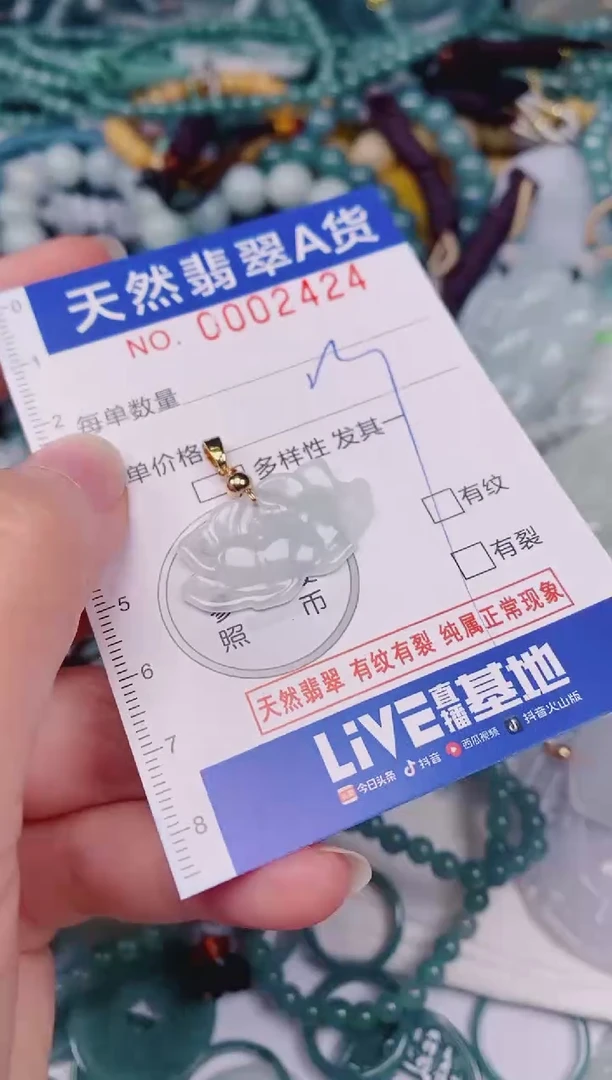 颈饰未镶嵌翡翠00002424