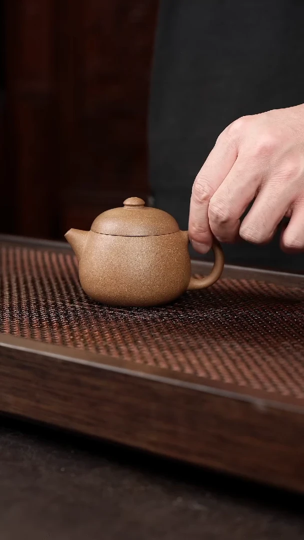 茶壶紫砂芝麻绿文旦