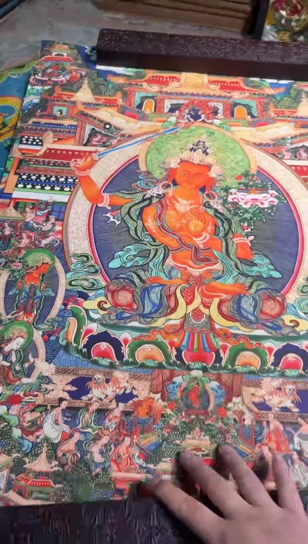 卷轴画东东唐卡tk16