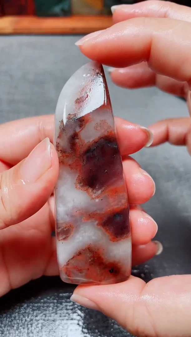 玉桂林鸡血玉素章30