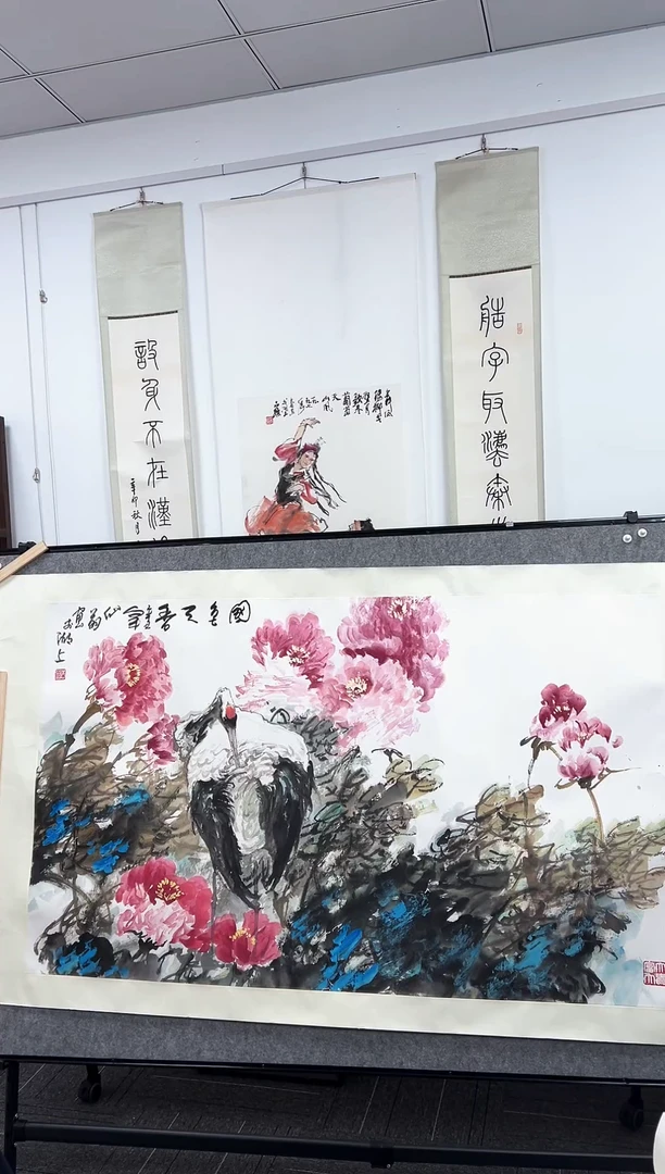 【闪购商品】书法毛翔先老师花鸟作品 十一平尺