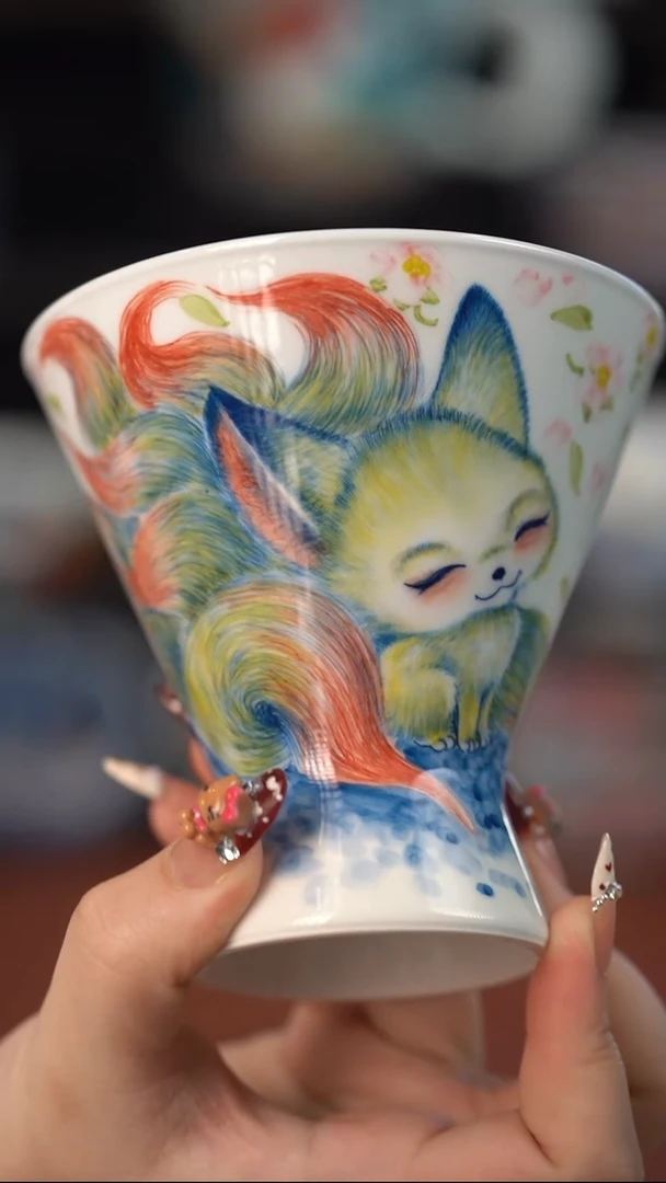 昨明陶瓷   墨渊微瑕