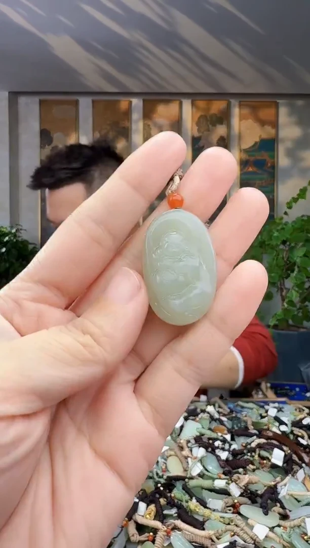 未镶嵌和田玉挂件拍一发一