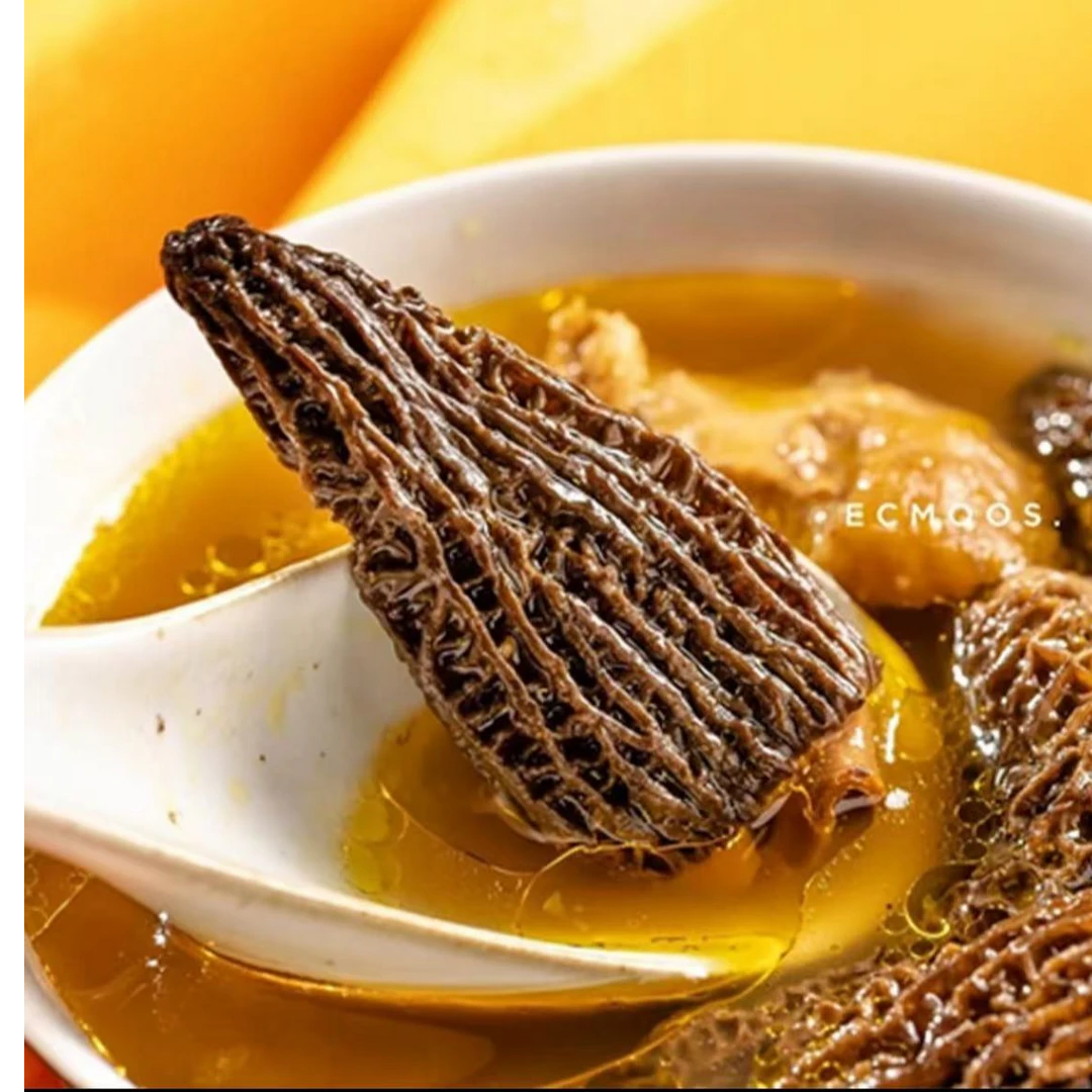 【2025新货】头茬羊肚菌干货蘑菇煲汤肉厚香味浓郁饱满