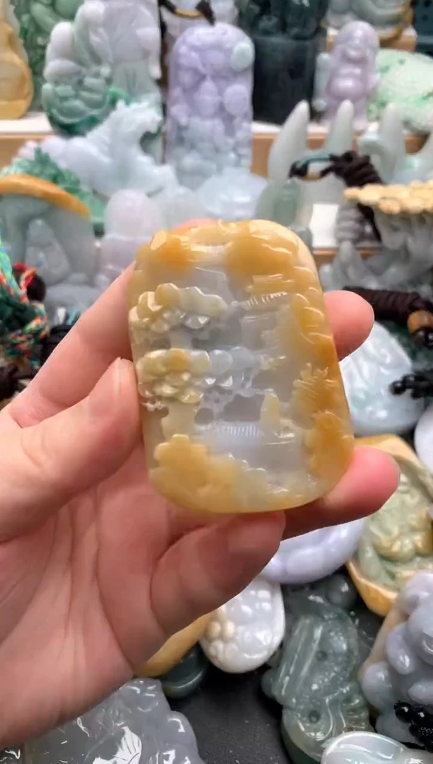 吊坠(不含链)未镶嵌翡翠1