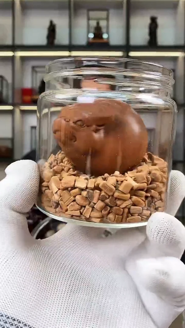 【闪购商品】檀香木把件牛   牛  牛   牛