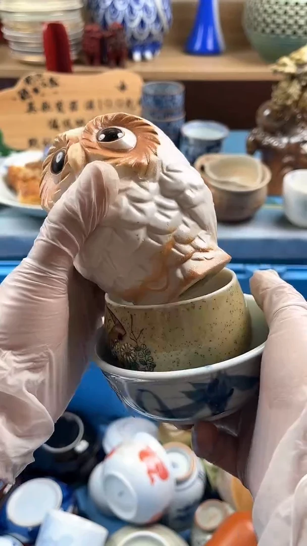 瓷片扎**化英歌瓷器满19.9包邮
