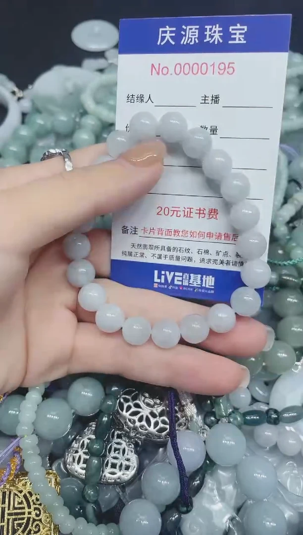 翡翠未镶嵌颈饰404