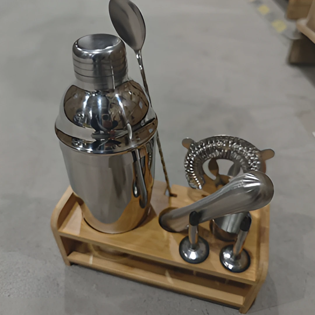 【清仓甩卖】家用商用调酒师简约纯色专业美式多用途调酒套装 8件套