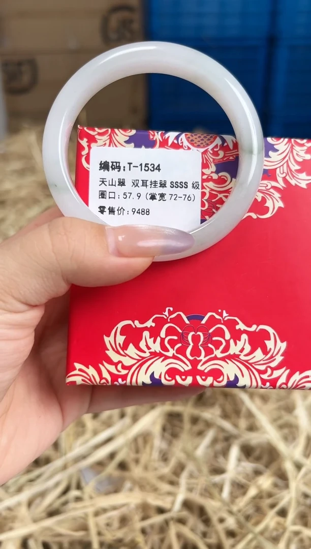 未镶嵌手镯石英质玉T-1534