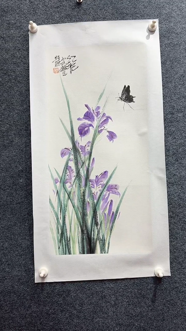 国画丰海亮 /国画/花鸟