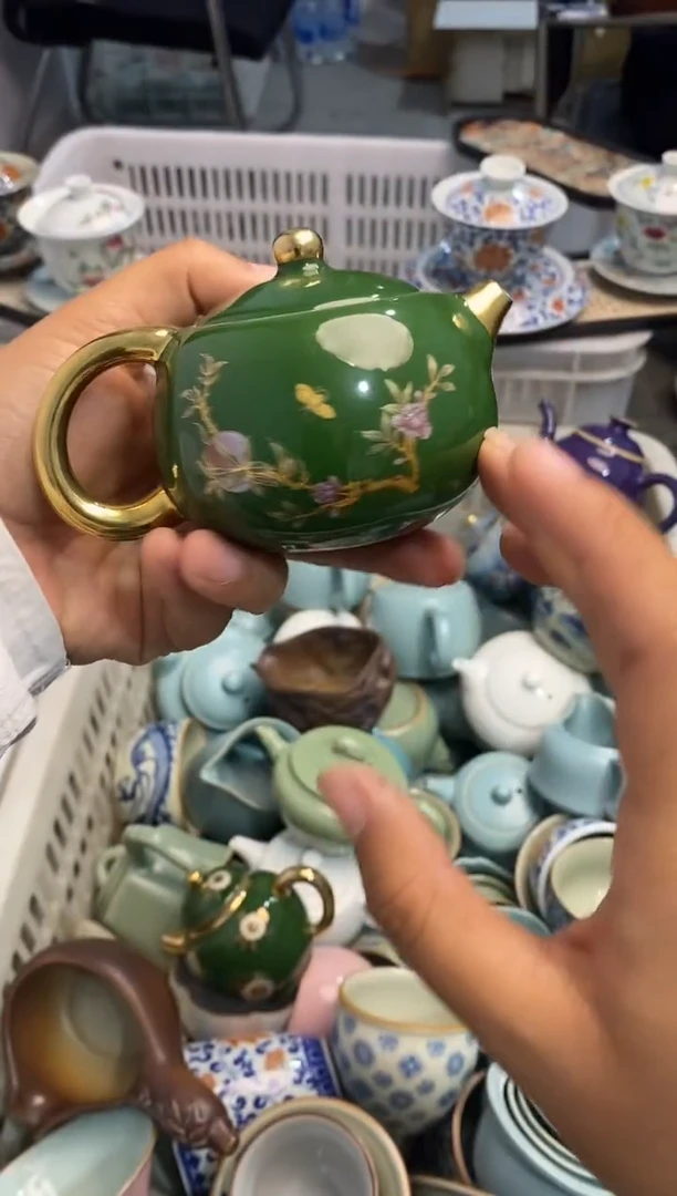 高端 茶壶 茶杯 茶具 轻轻微瑕