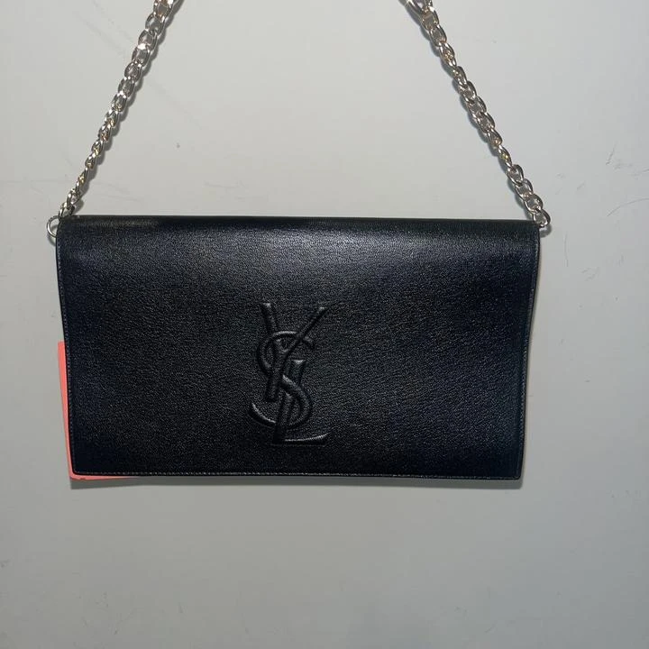 95新 YSL/圣罗兰 黑色单链条包/ AR05101003/1003/护