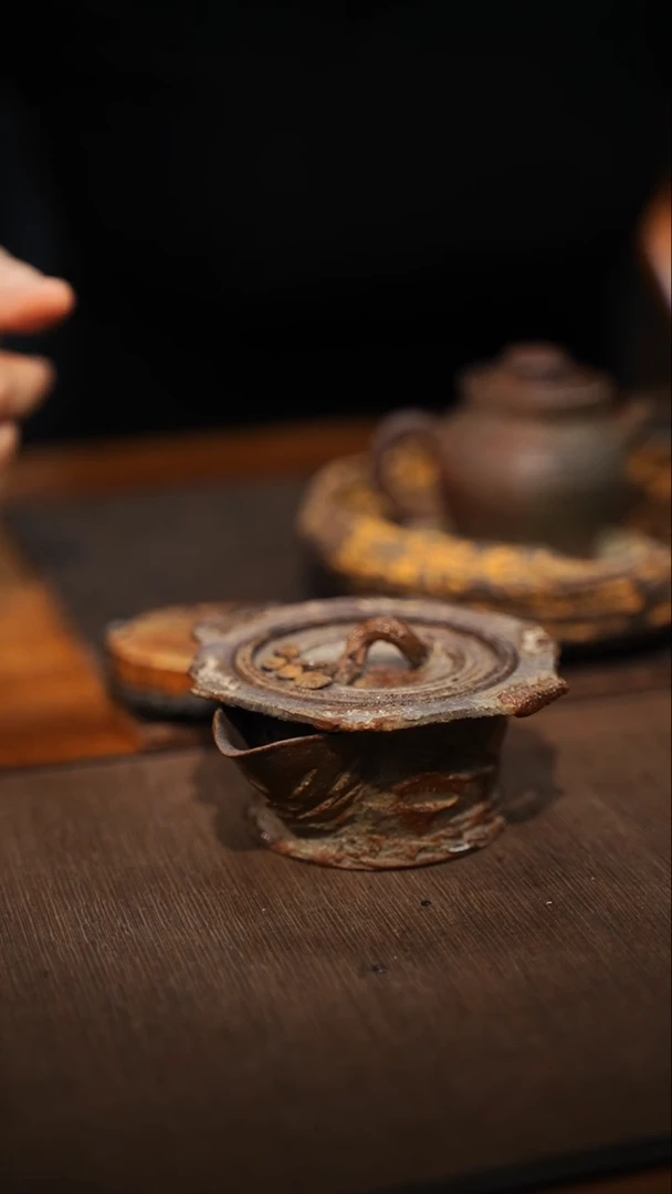 全手工制作  南蛮刀刻宝瓶