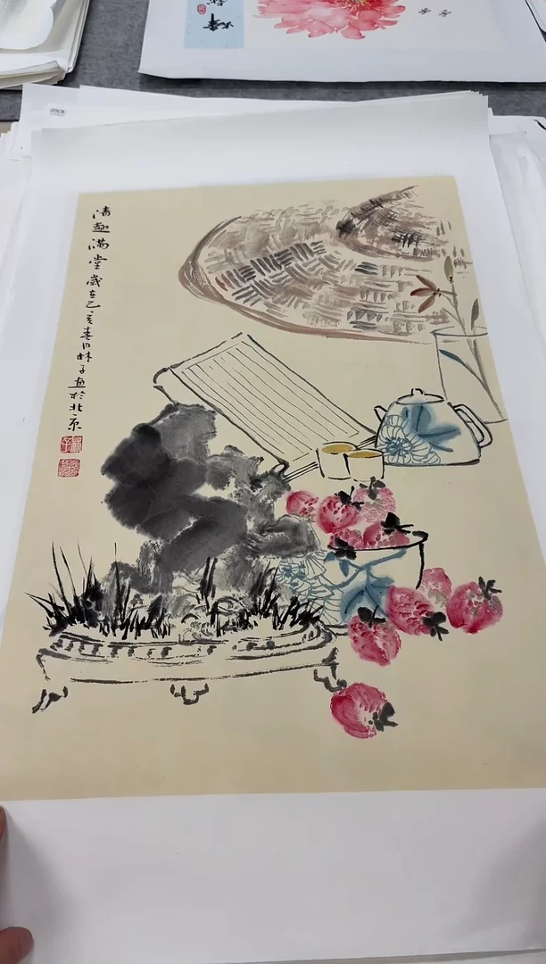 国画同类型随机清供