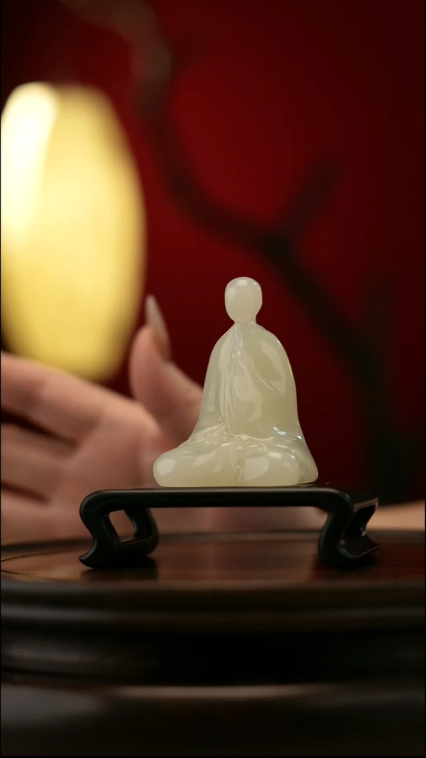 玉【无相佛】天然玉石摆件