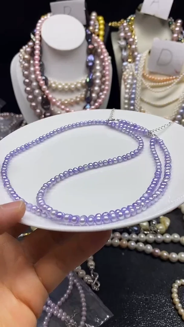 淡水珍珠未镶嵌颈饰多人