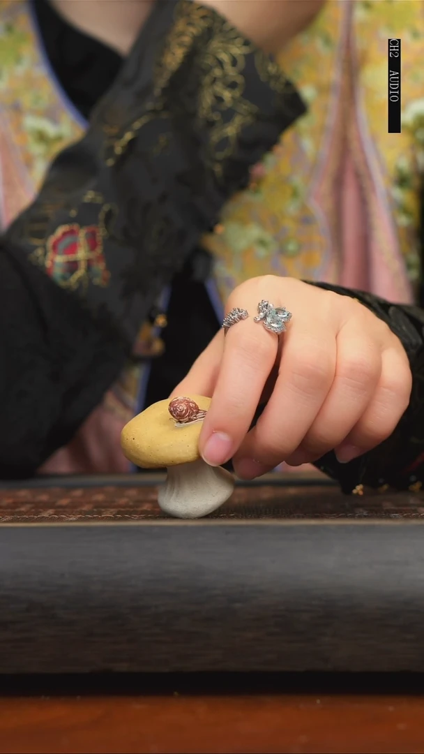 【闪购商品】紫砂茶壶白段泥蘑菇钉盖置