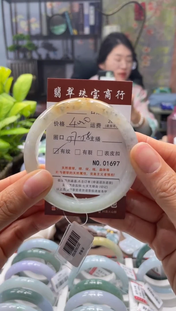 未镶嵌手镯翡翠1697***