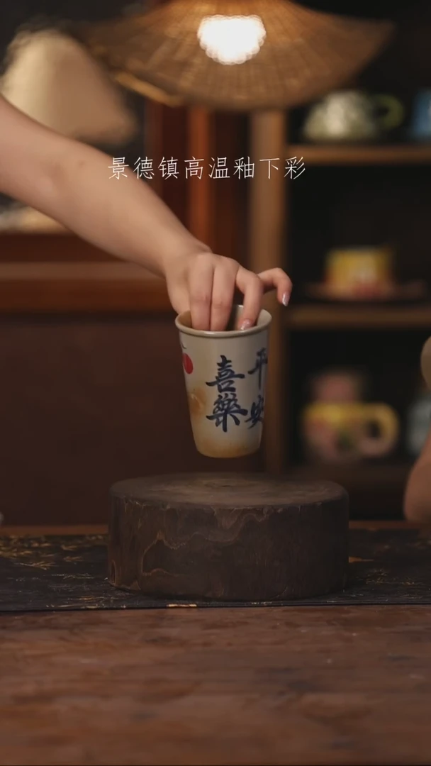 景德镇高温釉下手绘陶瓷358