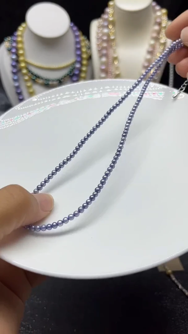 颈饰未镶嵌淡水珍珠多人