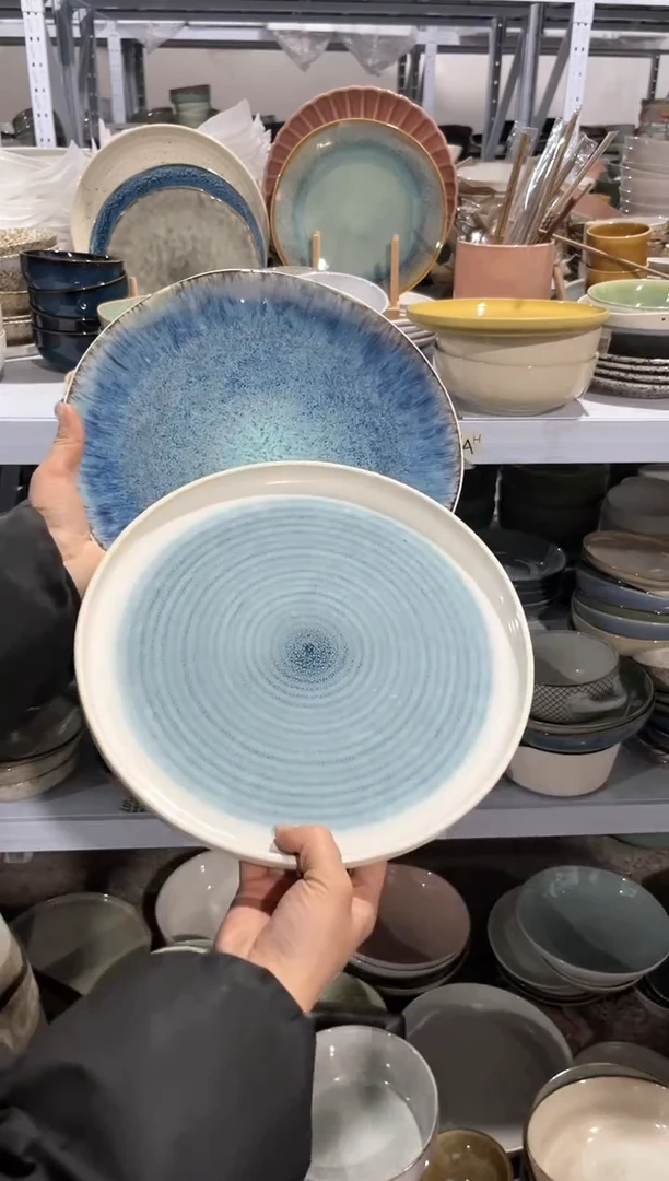 【闪购商品】瓷片外贸尾货微瑕满20包邮X2 大盘