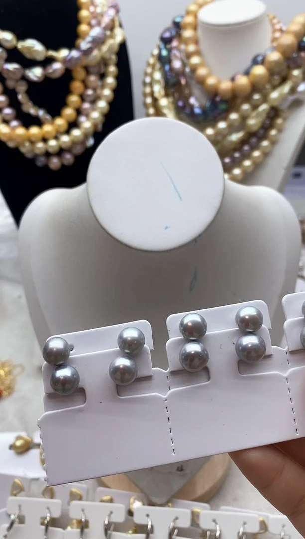 【闪购商品】淡水珍珠颈饰钛钢30