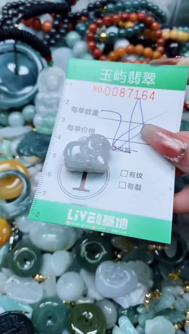 【闪购商品】翡翠颈饰未镶嵌闪购0087164