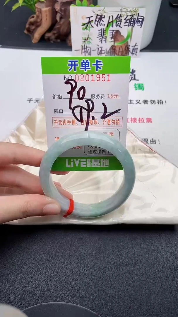 未镶嵌手镯翡翠51天然翡翠A货