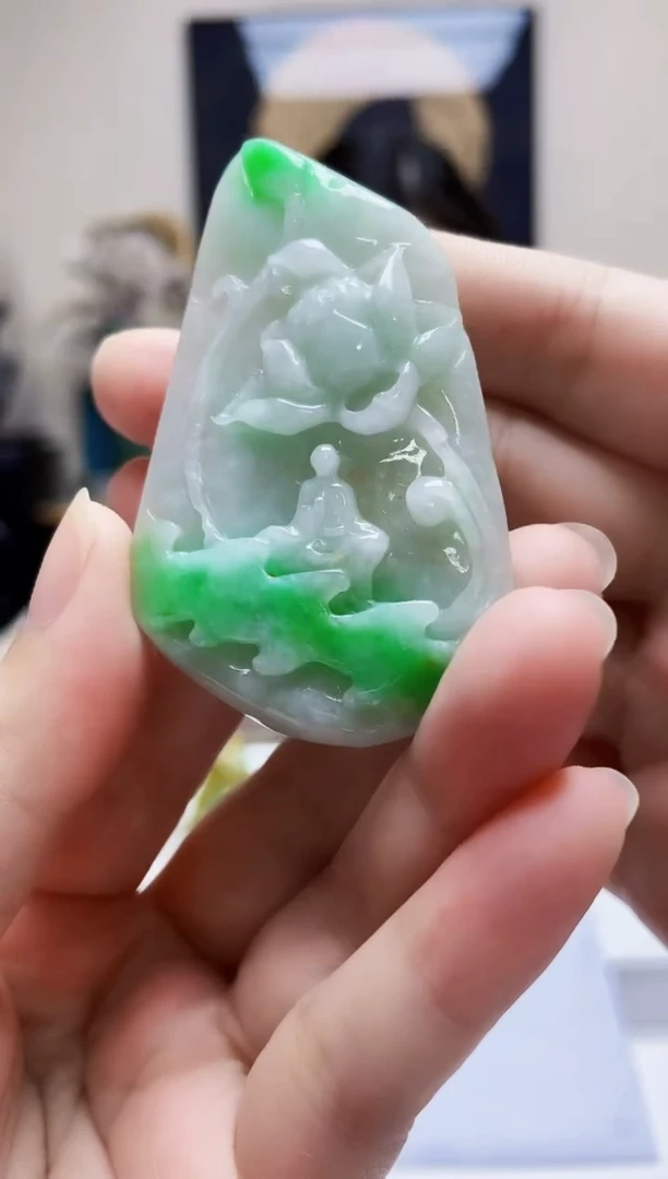 未镶嵌定制翡翠吊坠18