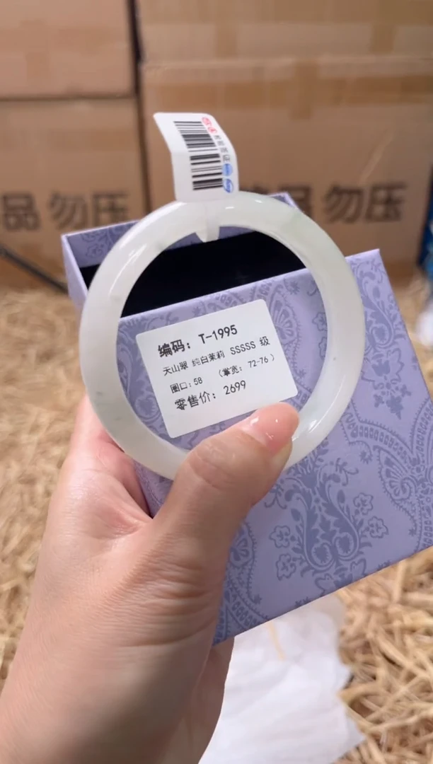 未镶嵌手镯石英质玉D-1995