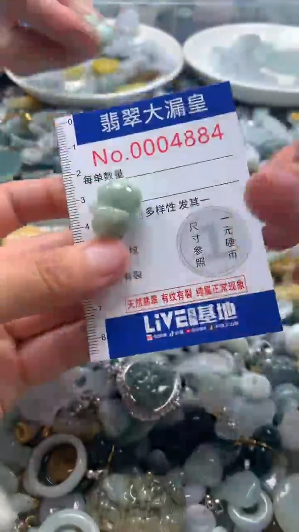 【闪购商品】翡翠吊坠(不含链)未镶嵌4884