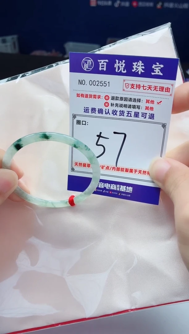 未镶嵌手镯翡翠手镯