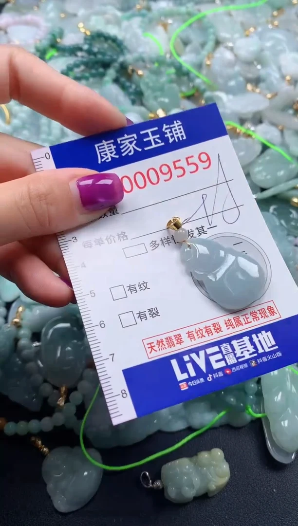 颈饰未镶嵌翡翠9559