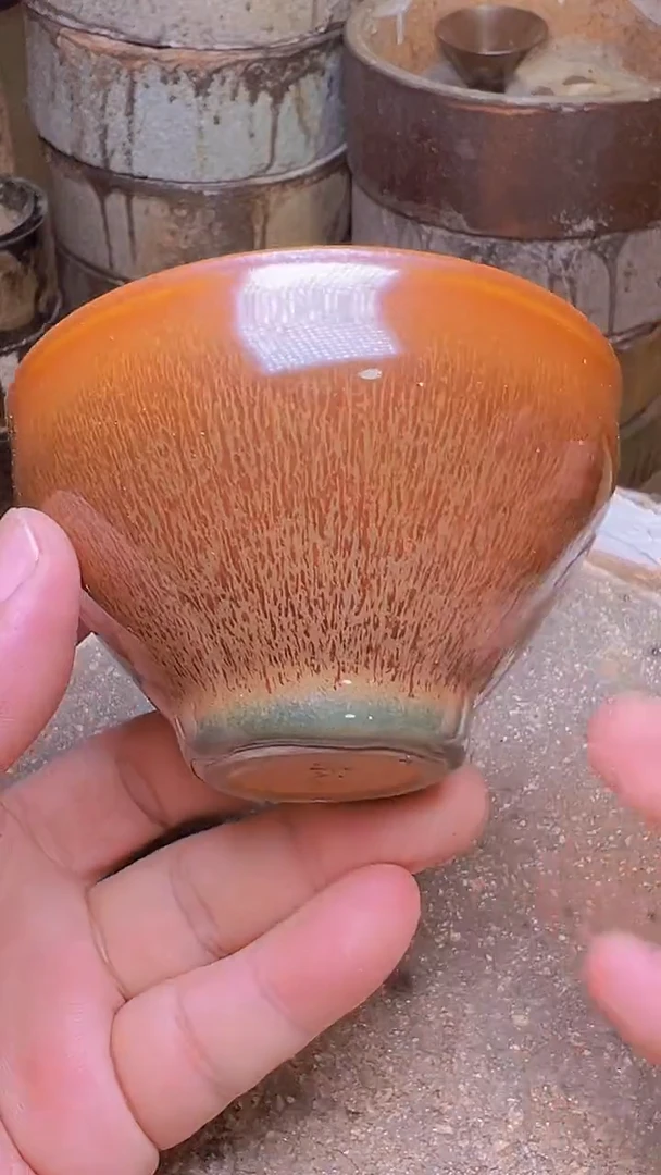 茶盏2号束口红毫主人杯