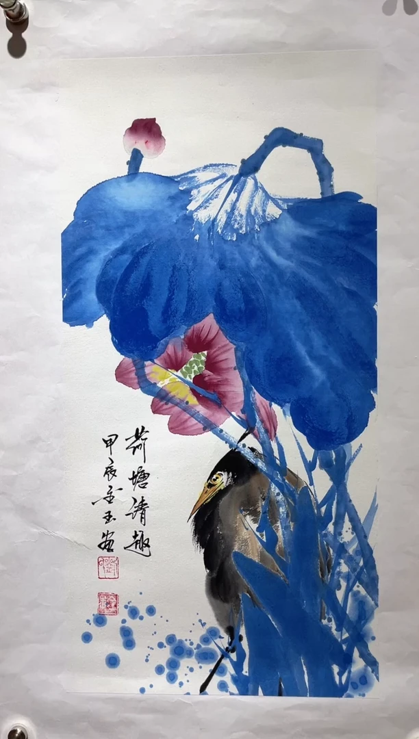 国画【国画】刘金玉老师亲笔手绘