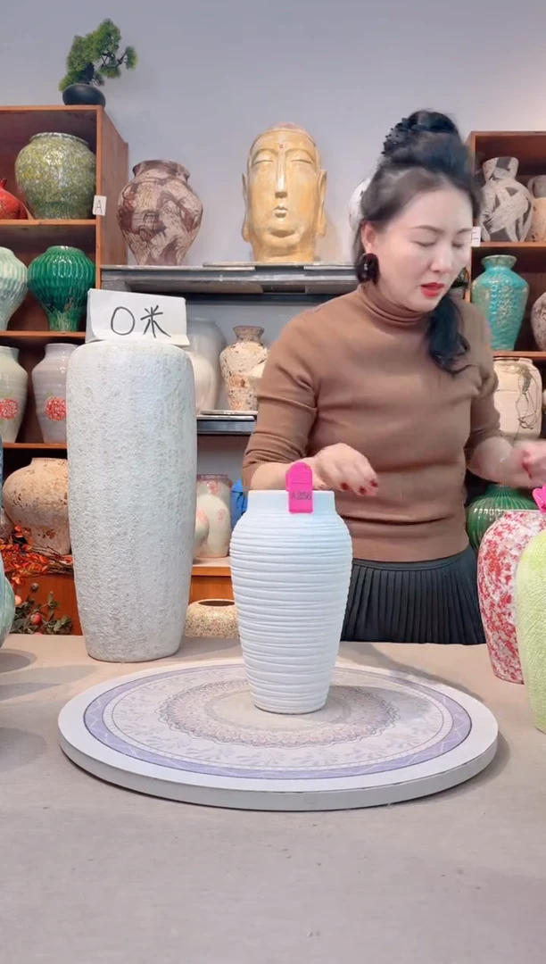 瓶陶瓷花瓶 无花  福利 不能装水 a256