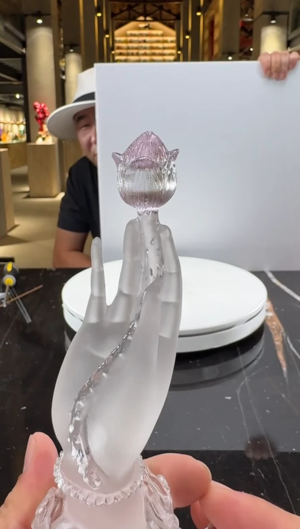 摆件佛手拈花艺术摆件