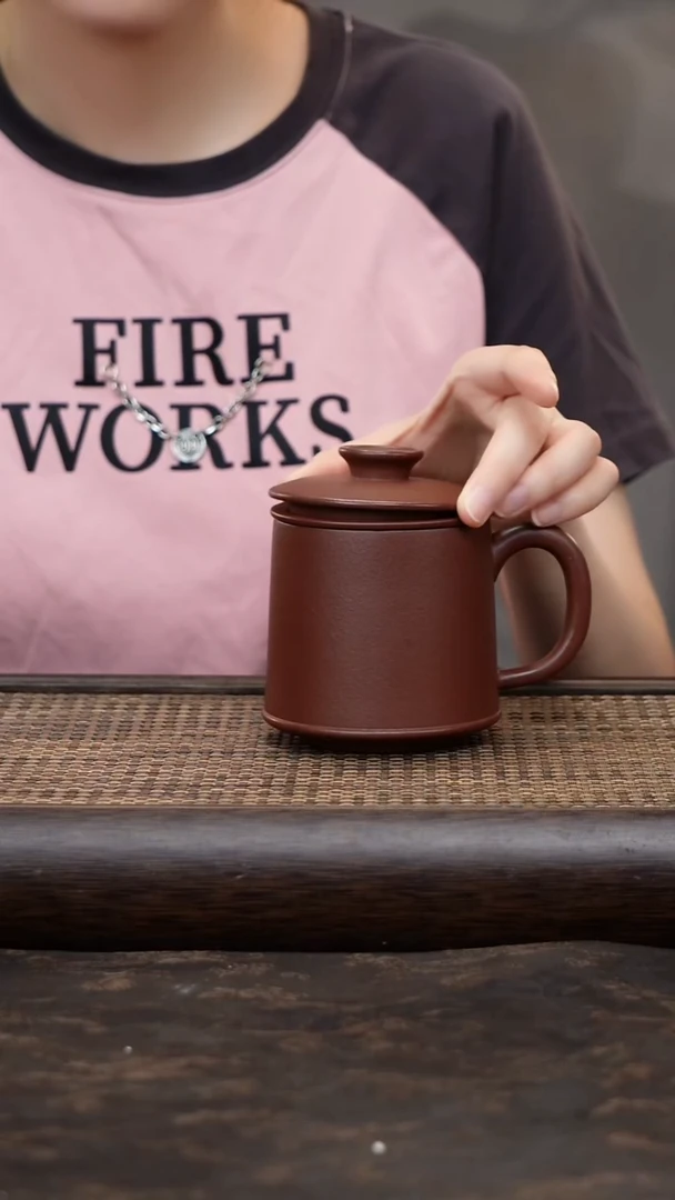 茶杯紫砂三件套底槽青新品