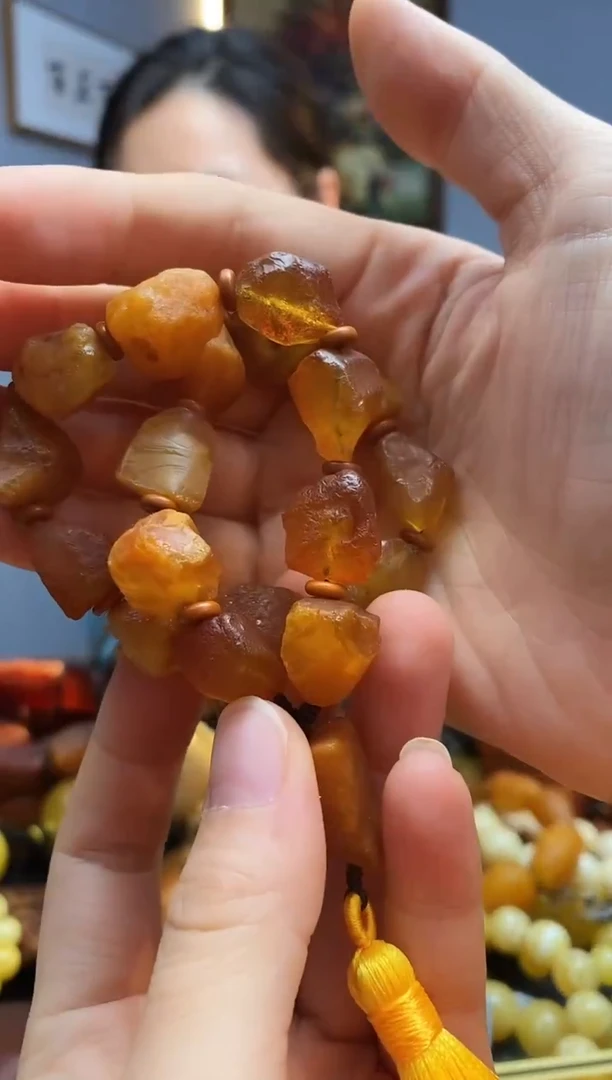 手串琥珀未镶嵌手串