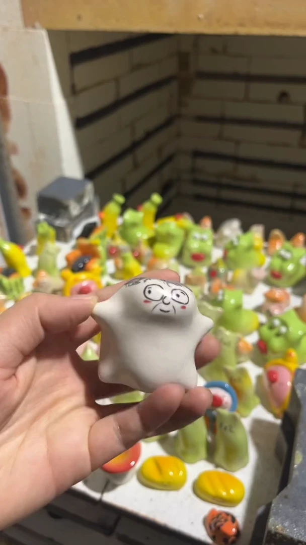 【闪购商品】摆件74纯手工微瑕陶瓷