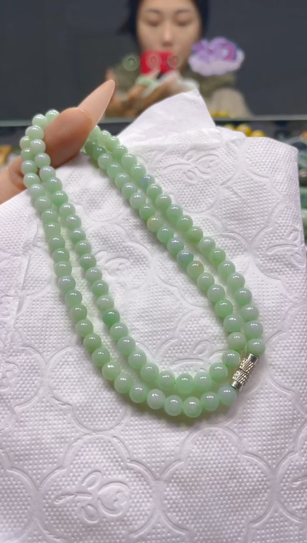 颈饰未镶嵌翡翠5MM