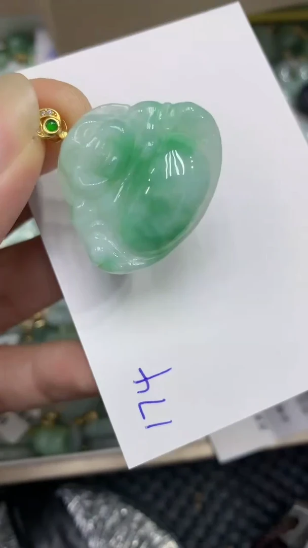 颈饰未镶嵌翡翠缅甸A货翡翠