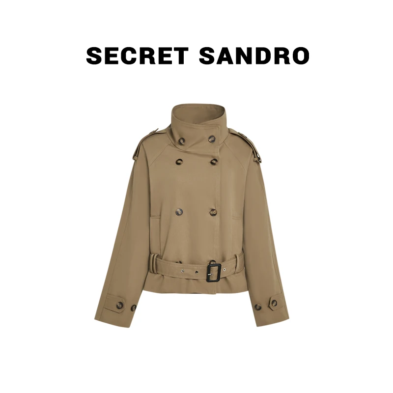 【大牌风衣】【多娜&Secret Sandro粉丝专享】风衣 F65209182N