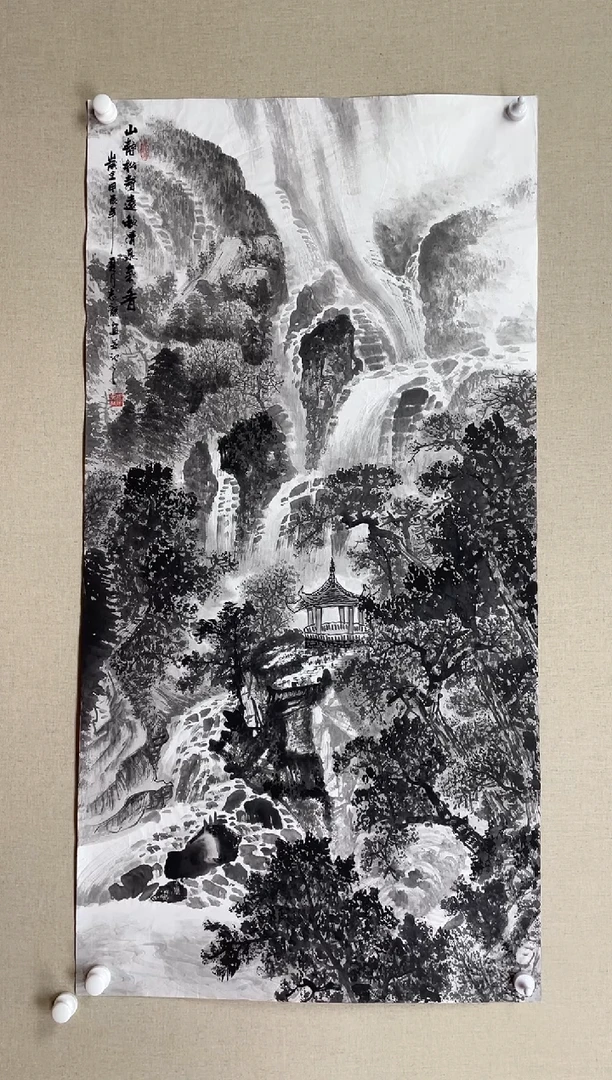 国画138*68 杨志龙杨志龙杨志龙杨志龙杨志龙